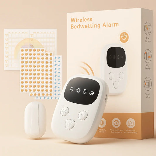 Wireless Bedwetting Alarm | Smart Sensor for Deep Sleep Training