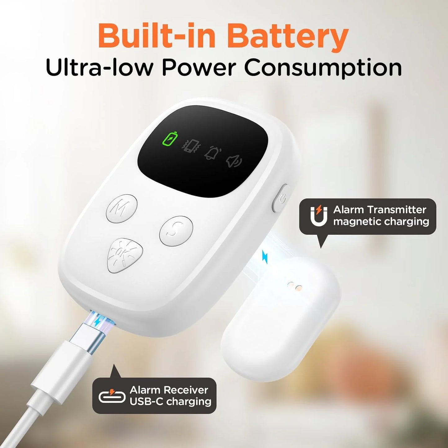 Wireless Bedwetting Alarm | Smart Sensor for Deep Sleep Training