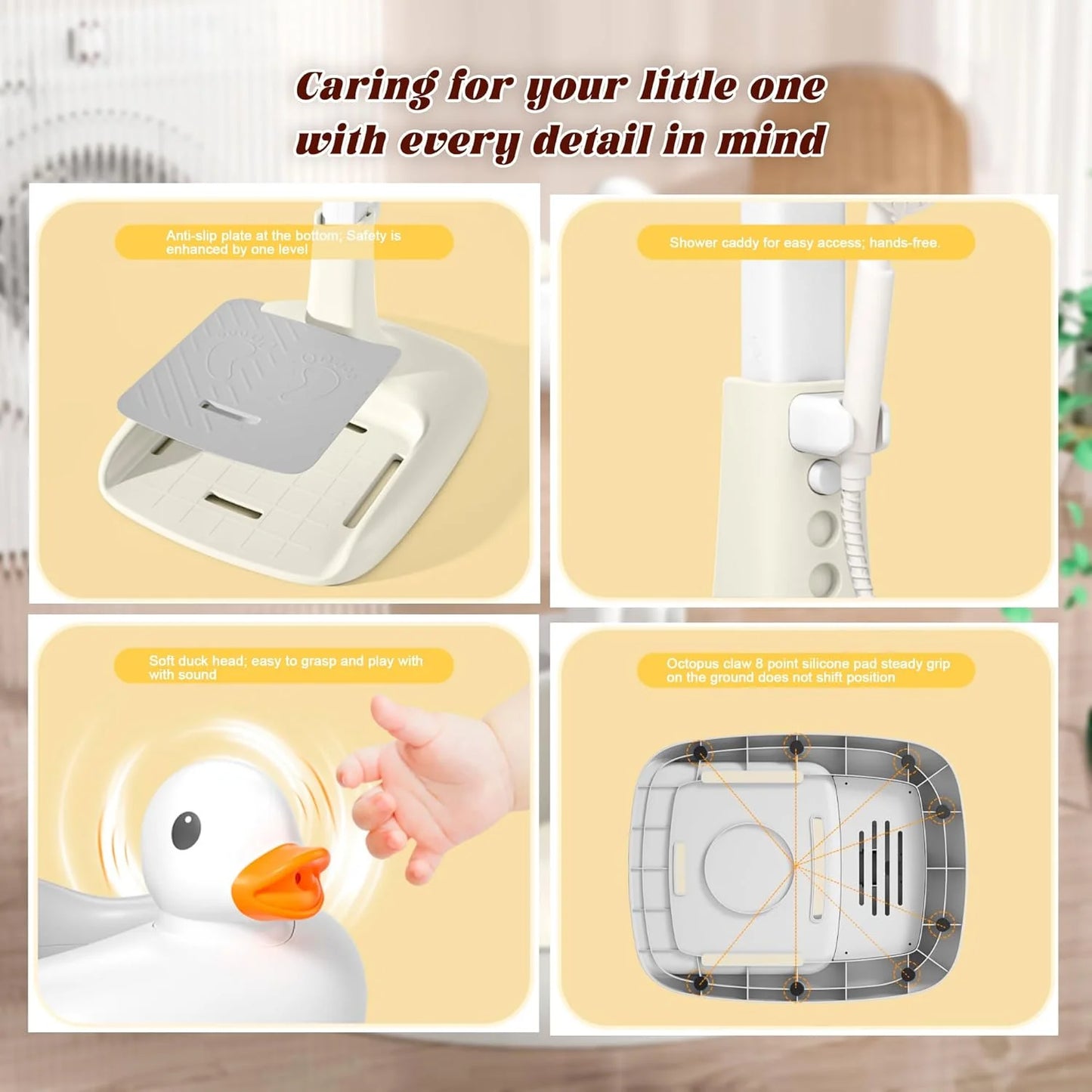 LimoLiving™ Adjustable Baby Shower Stand