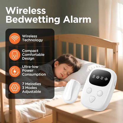 Wireless Bedwetting Alarm | Smart Sensor for Deep Sleep Training
