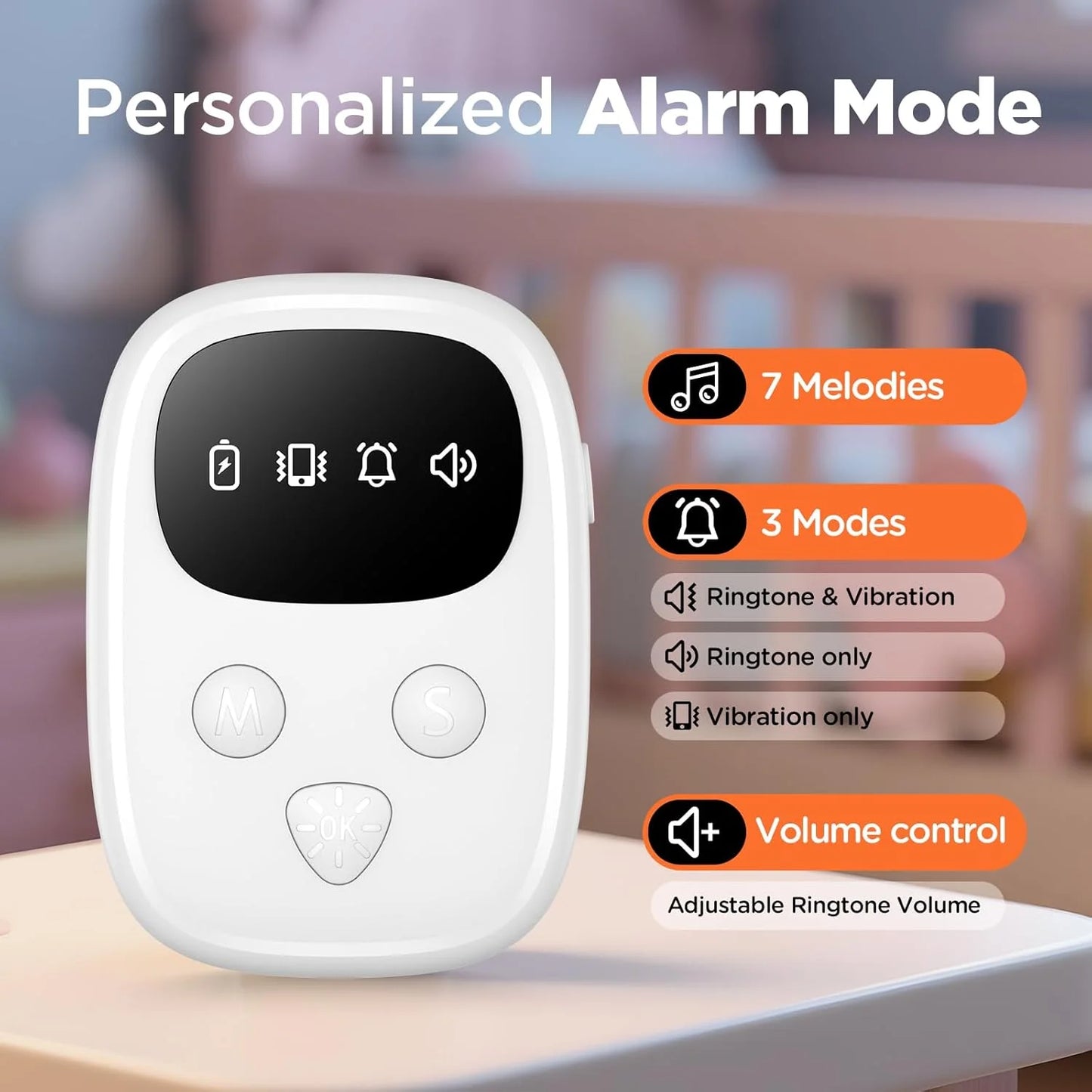 Wireless Bedwetting Alarm | Smart Sensor for Deep Sleep Training