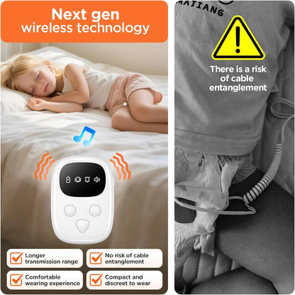 Wireless Bedwetting Alarm | Smart Sensor for Deep Sleep Training